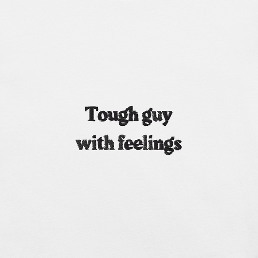 Tough guy with feelings